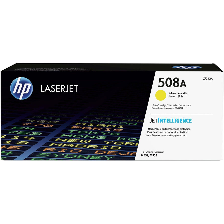 508A yellow | 5000 pag | LaserJet M552dn, M553dn,n,x, M577c,dn,f