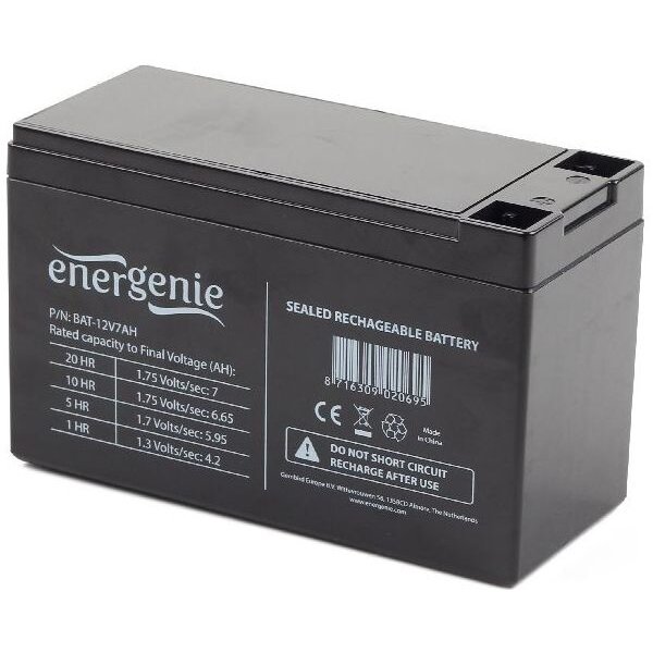 Acumulator UPS BAT-12V9AH 12V / 9Ah Terminal F2(T2) Negru