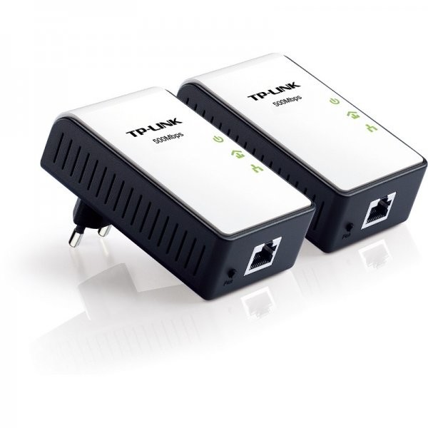 Adaptor PowerLan TL-PA411KIT, 500 Mbps, 2 adaptoare mini