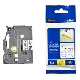 Banda termica TZES131, Laminata Negru - Transparent