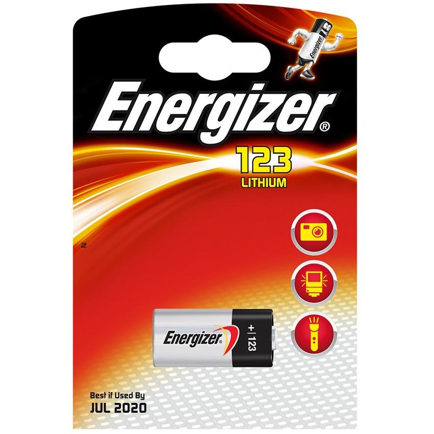 Baterie  7638900052008, ENERGIZER Photo Lithium, 123, 3V