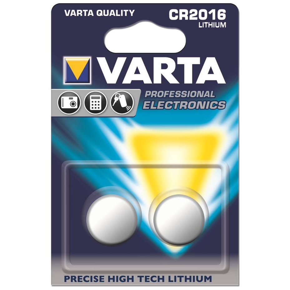 Baterie lithium VARTA BAVA CR2016 2PACK, 3 V, 2 bucati