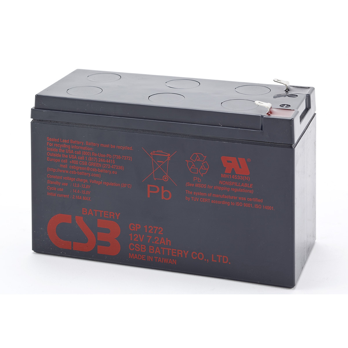Acumulator UPS GP1272F2 12V 7.2Ah