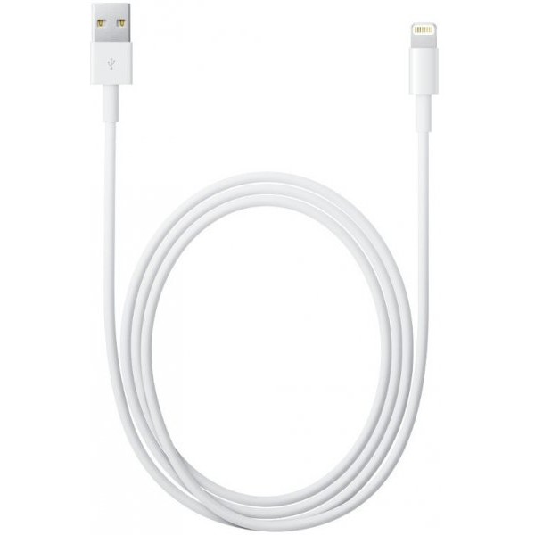 Cablu de date Apple md819zm/a Lightning-USB, 2 metri