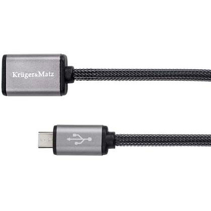 CABLU PRELUNGITOR USB-MICRO USB 1M KRUGER&MAT