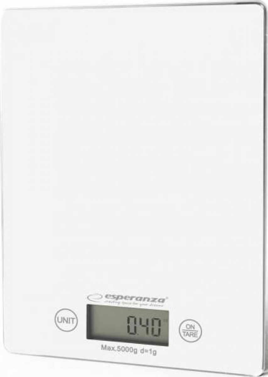 Cantar de bucatarie EKS002W Lemon, Alb