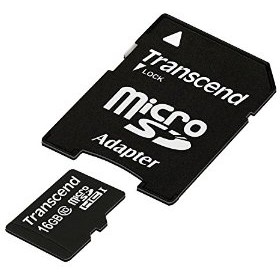 Card memorie micro SDHC, 16 GB, clasa 10, cu adaptor