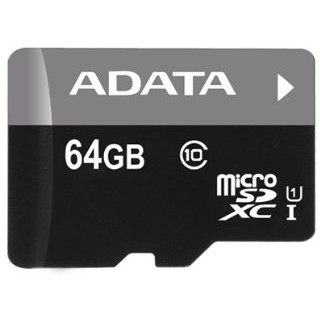 Card Premier MicroSDXC UHS-I U1 Cls 10 64GB cu adaptor SD