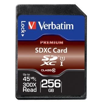 Card de memorie Premium SDXC 256GB Clasa 10