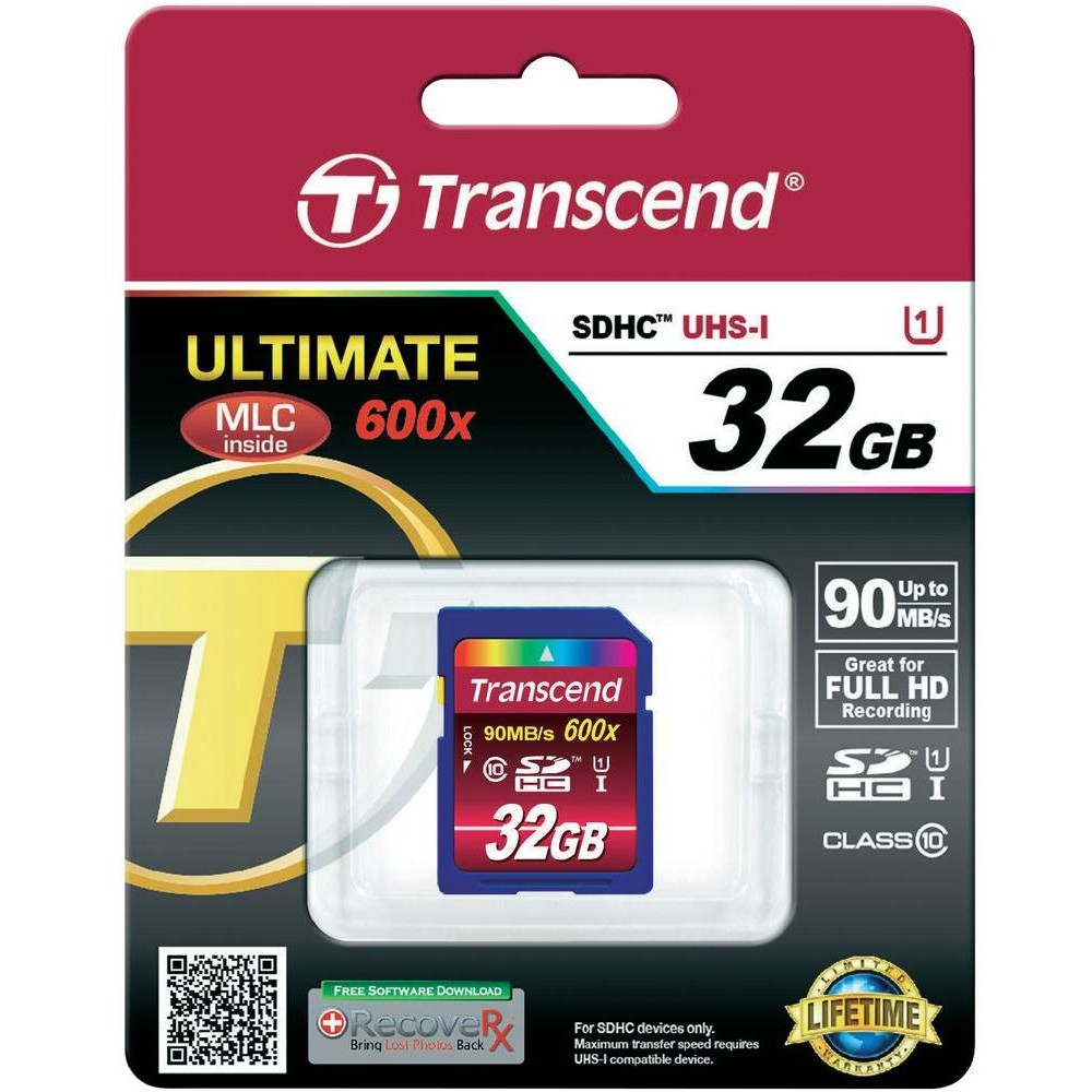 Card memorie TS32GSDHC10U1, SDHC 32GB Class10 UHS-I