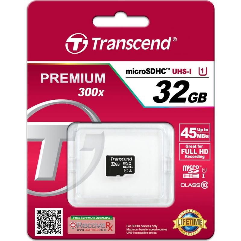 Card memorie TS32GUSDCU1 micro SDHC 32GB UHS1