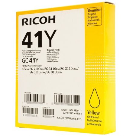 Cartus cerneala Gel Yellow 2200 GC 41Y