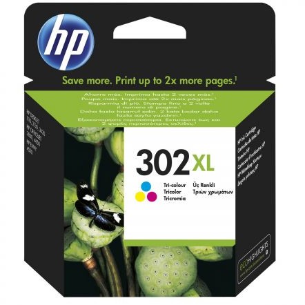 Cartus cerneala HP High Yield 302XL, Multicolor