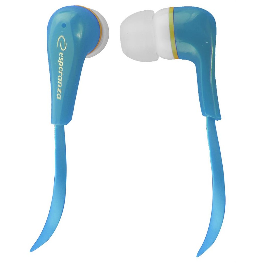 Casti Esperanza Audio stereo cască EH146B LOLLIPOP Albastru