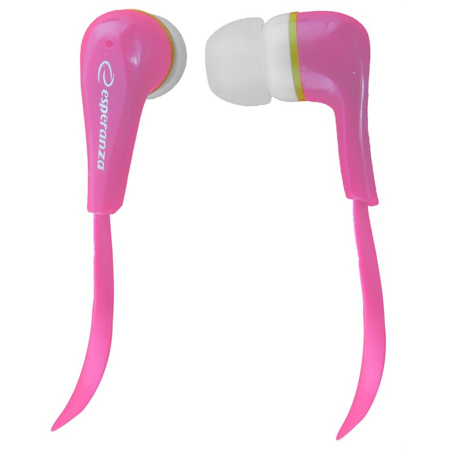 Casti Esperanza Audio stereo cască EH146P LOLLIPOP Roz