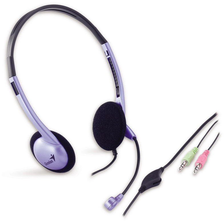 Casti HS-02B Negru-Albastru