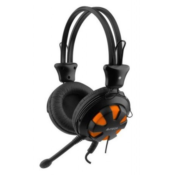 Casti Over-Head HS-28-3 Orange-Black