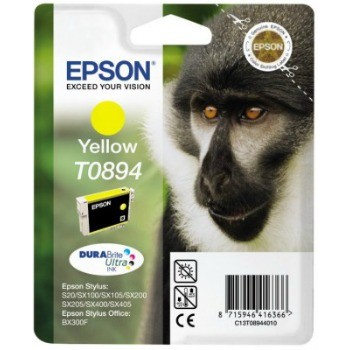 Cerneala Epson T0894 galben DURABrite | 3.5ml | Stylus S20/SX100/SX105/SX200/SX2