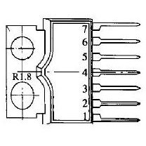 CIRCUIT INTEGRAT DEFLEXIE VERTICALA AN5522