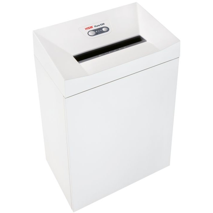 HSM Pure 530 shredder, 80 l, 5,8 mm