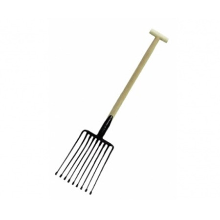 FURCA PENTRU CARTOFI CU MANER LEMN TIP-T 275X370/1370MM