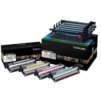 Imaging kit Lexmark C540X74G negru + color