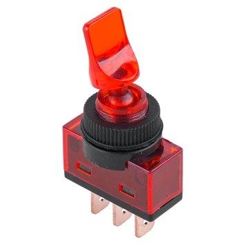 INTRERUPATOR ASW-14D ROSU