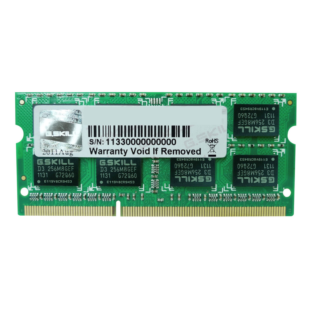 Memorie laptop F3-1600C9S-4GSL, DDR3, 4 GB, 1600 GHz, CL9, 1.35V