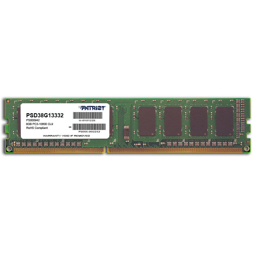 Memorie Signature 8 GB DDR3, 1333 MHz, CL 9, DIMM, Non-ECC