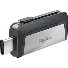 Memorie USB Ultra Dual Drive 64GB Black Silver