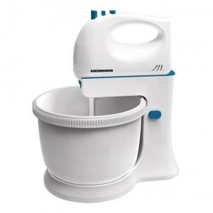 Mixer Charm, 300W, 5 viteze + turbo, Alb/Albastru