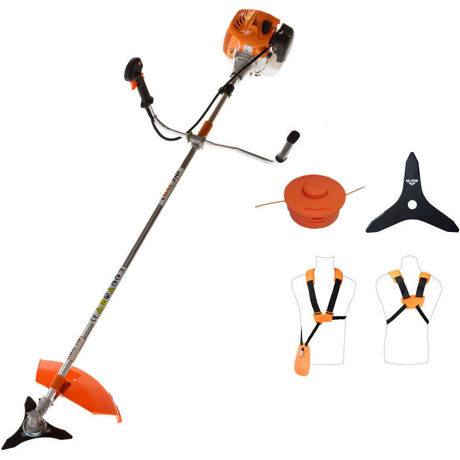 Motocoasa  DAC 310, 2.5 CP, Motor TEZ, 2 timpi, 200 mm,