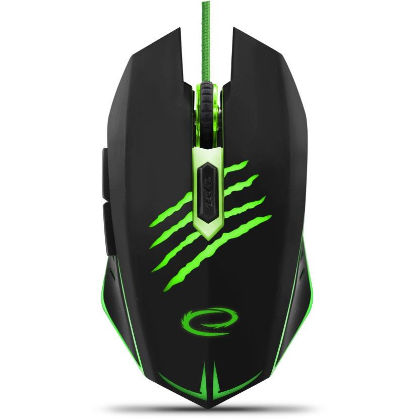 Mouse Claw EGM209G Led verde 2400 dpi