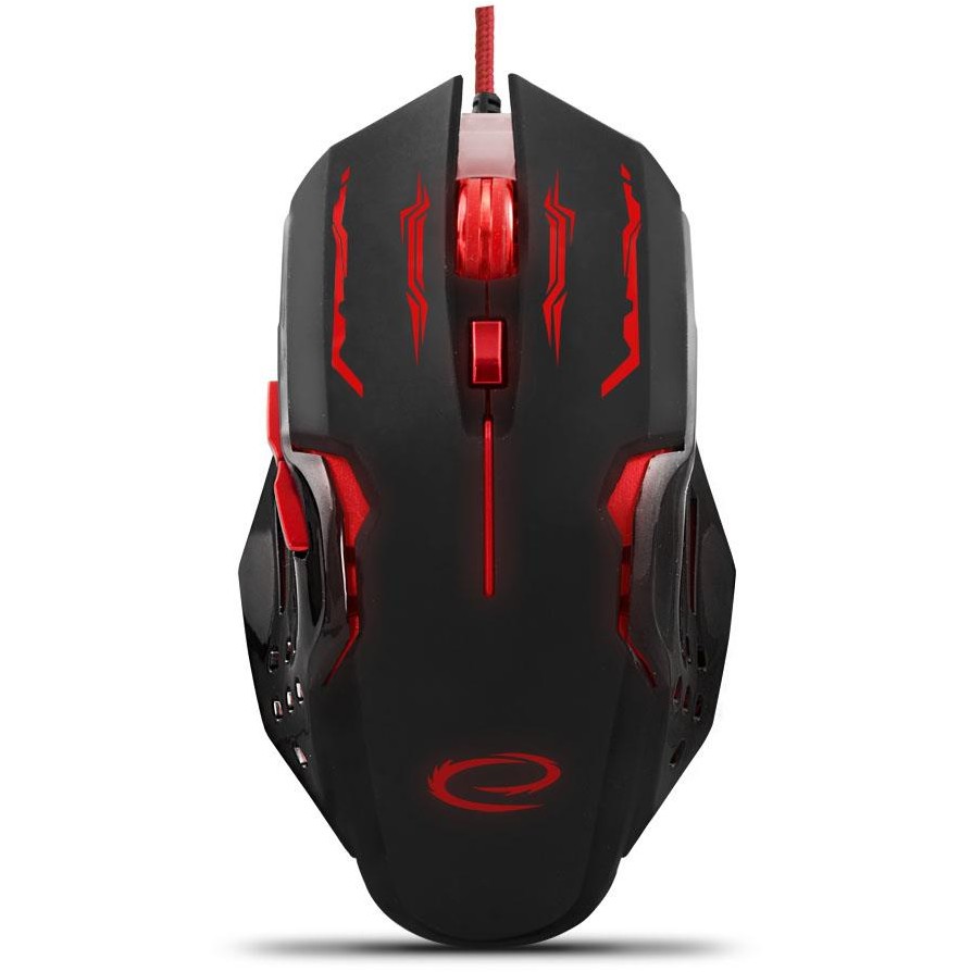 Mouse EGM403R 2400 dpi Iluminare LED, Rosu