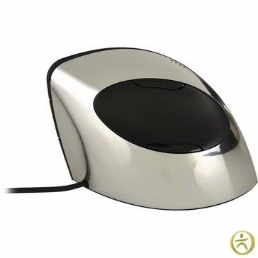 Mouse Evoluent Vertical C VMCR, 5 butoane, USB, negru