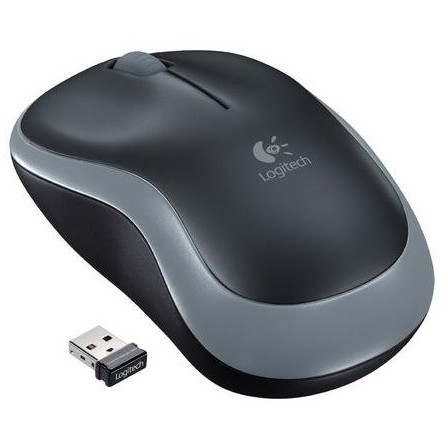 Mouse Wireless M185 1000dpi USB Gri