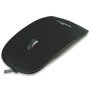Mouse Silhouette, USB, optic, 1000 dpi, Negru