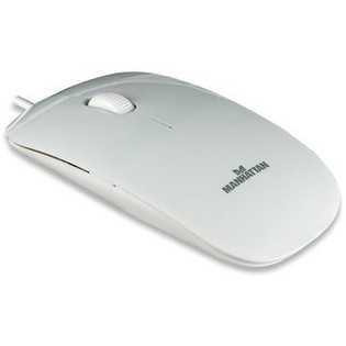 Mouse Silhouette, USB,optic, alb
