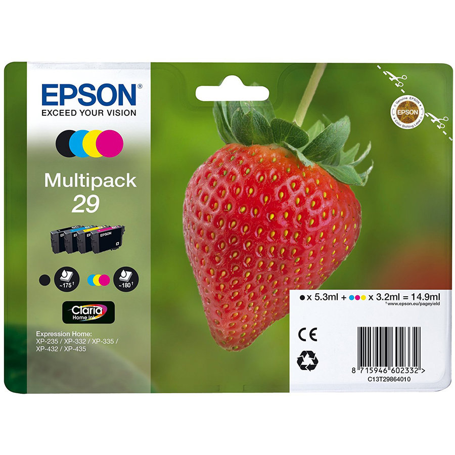 MULTIPACK 4-COL.29 HOME INK