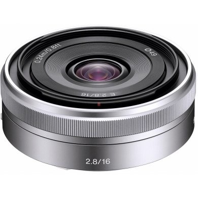 Obiectiv plat Sony SEL16F28 - 16mm, wide, NEX-3/5