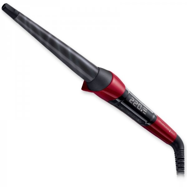 Ondulator Conic, Silk Curling Ci96W1, LCD, 220 grade, Rosu/Negru