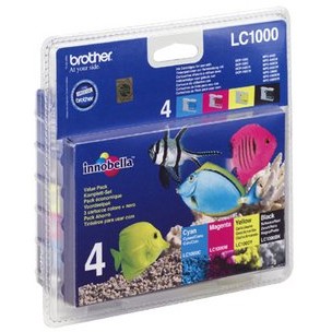 Pachet 4 tonere Brother LC1000VALBP - DCP330 / 540, MFC5460