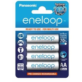 Panasonic Eneloop R6/AA 1900mAh, 4 Pcs, Blister BK-3MCCE-4BE