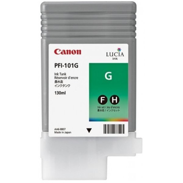 Pigment Ink Tank Canon PFI-101, verde, 130ml