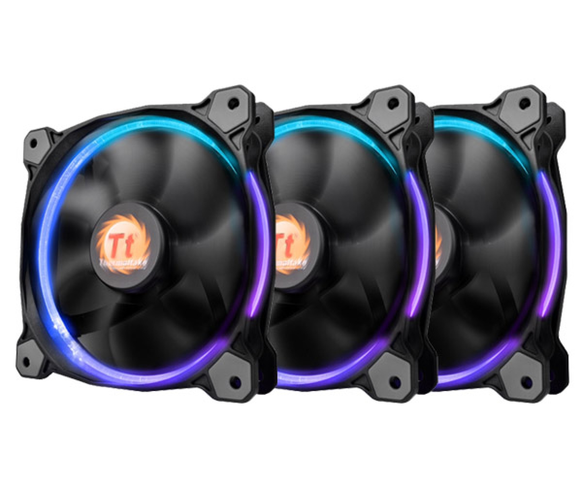 Ventilator Riing 12 RGB 120mm LED Three fans pack