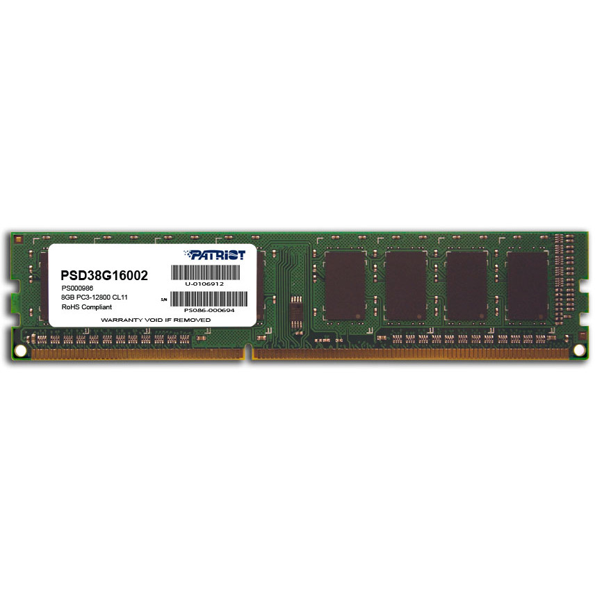 Memorie 8GB (2x4GB) DDR3 1600MHz