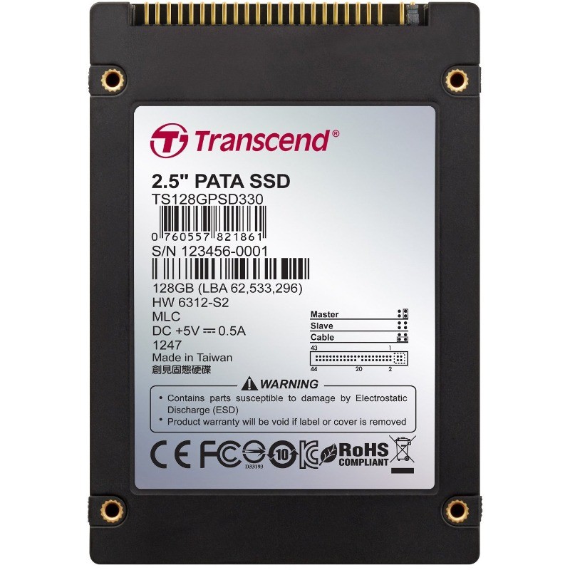 SSD SSD330 128GB IDE 2,5'' MLC TS128GPSD330