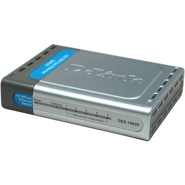 Switch DES-1005D 5 porturi