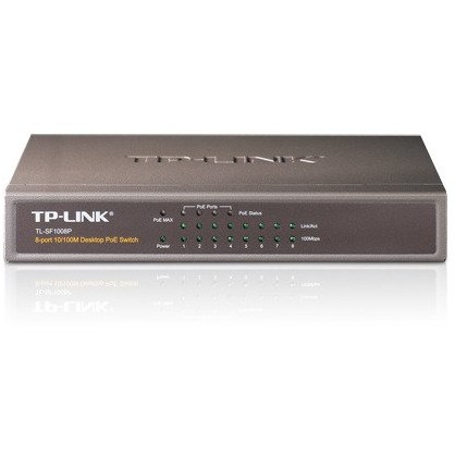 Switch TL-SF1008P 8 porturi