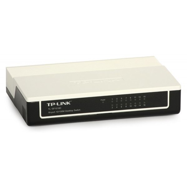 Switch SF1016D 16 porturi 10/100Mbps  Auto MDI / MDIX Negru